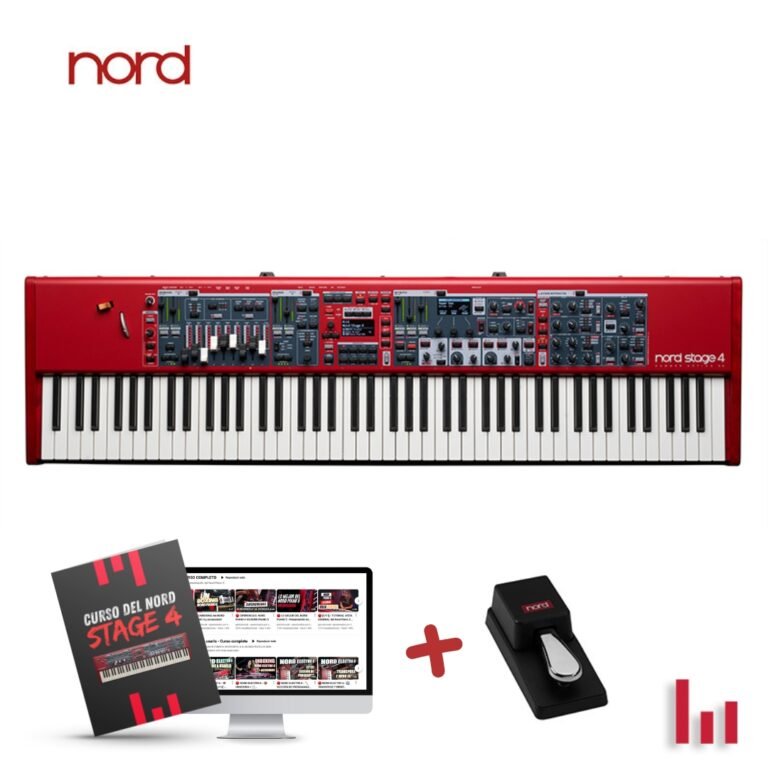 nord stage 4 88 con curso glezsamusik